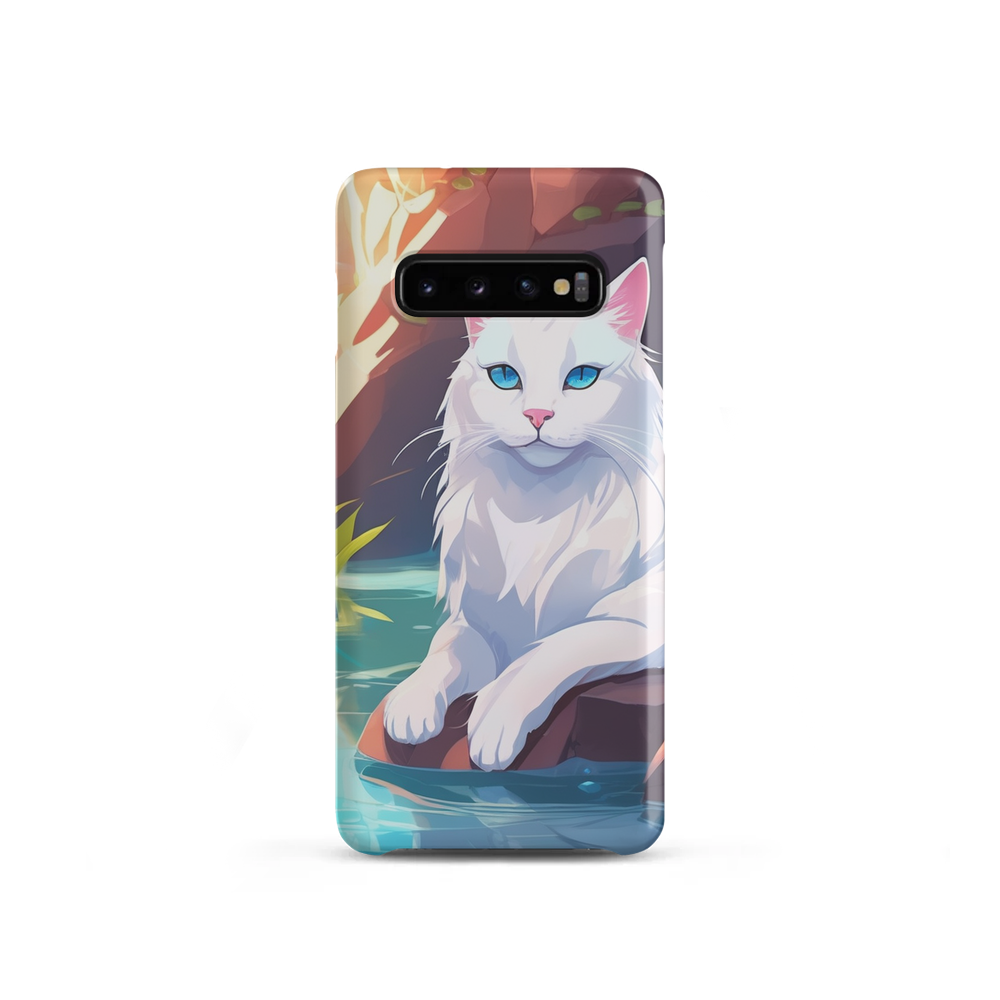 PugMug Custom White Companion Cat Samsung Case