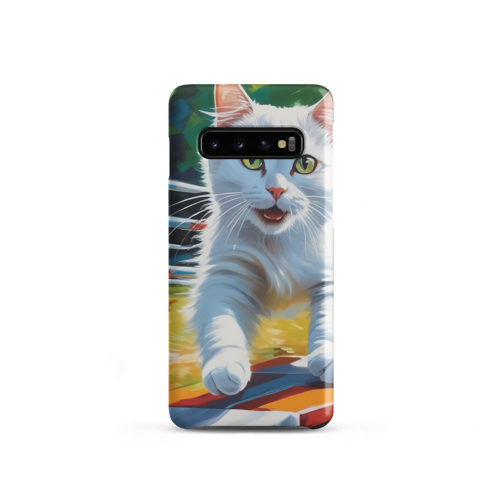 PugMug Custom White Companion Cat Samsung Case