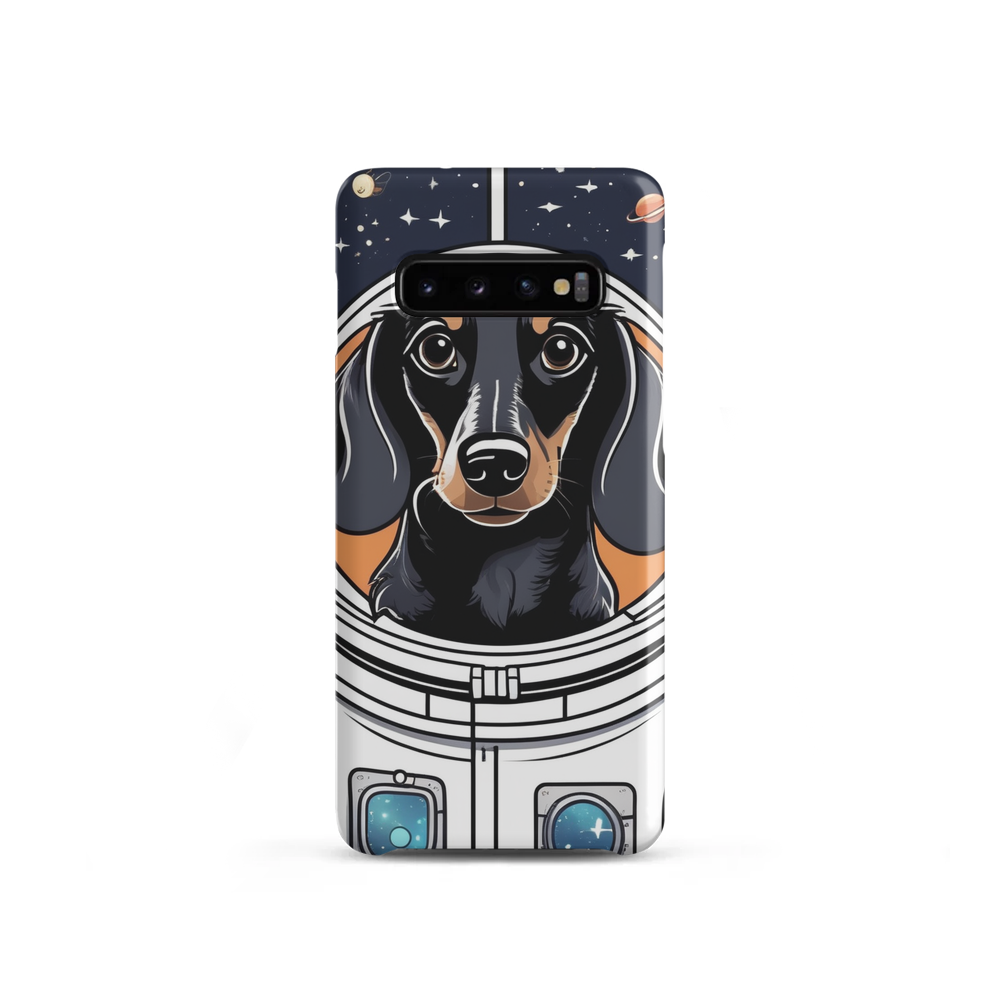 PugMug Custom Black Dachshund Samsung Case