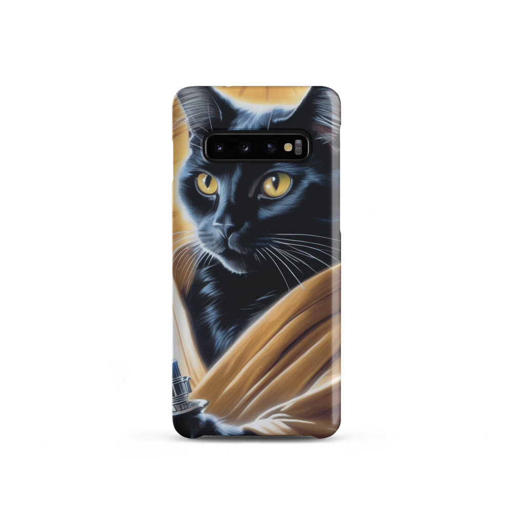 PugMug Custom Black Companion Cat Samsung Case