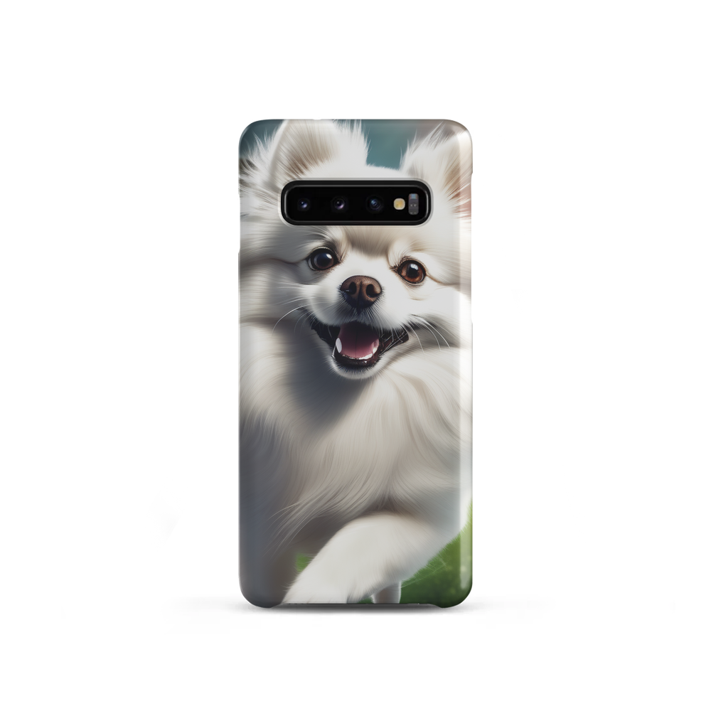 PugMug Custom White Pomeranian Samsung Case