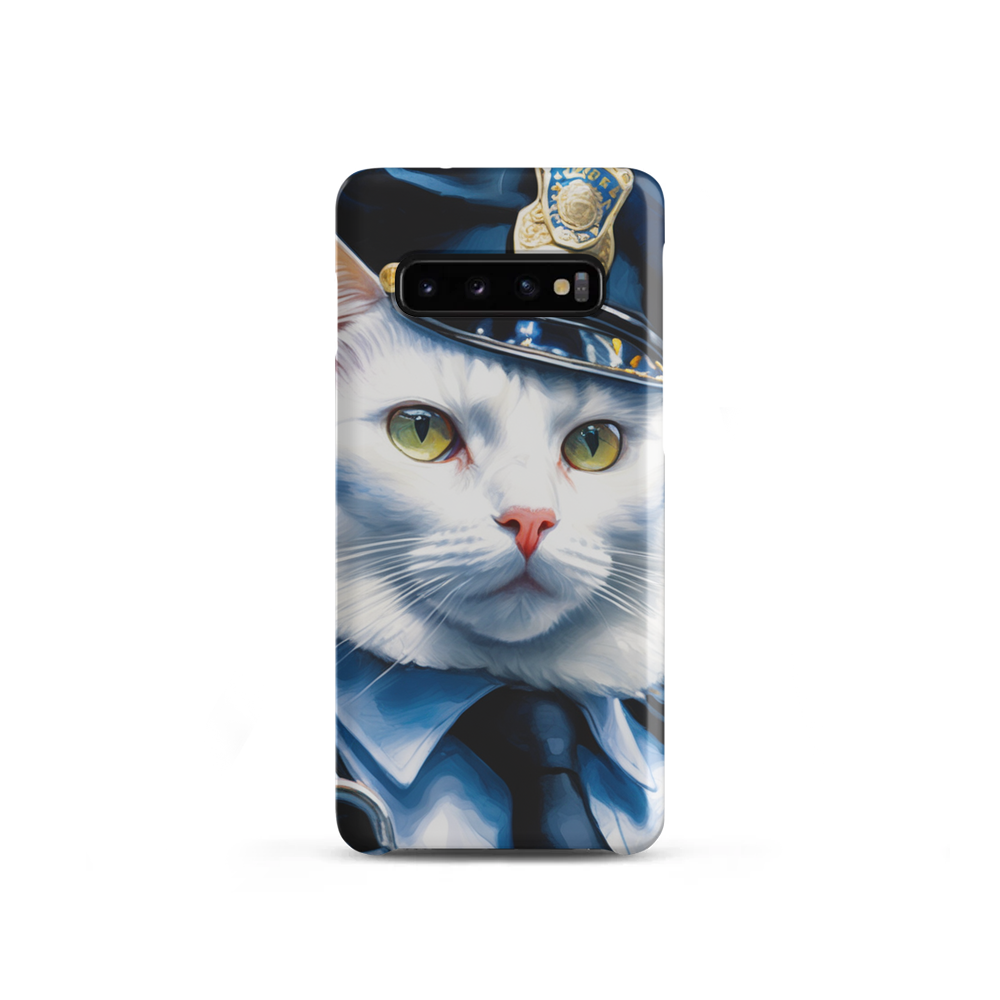 PugMug Custom White Companion Cat Samsung Case
