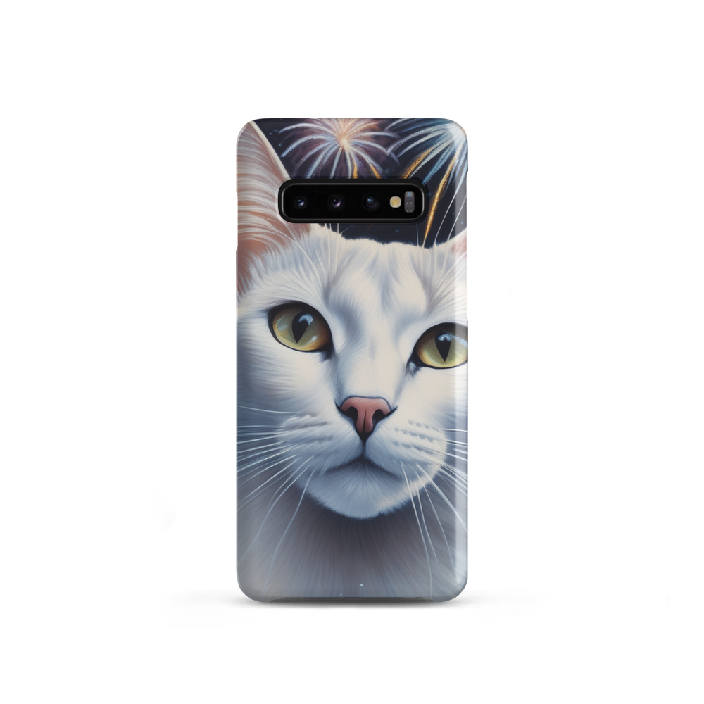 PugMug Custom White Abyssinian Cat Samsung Case