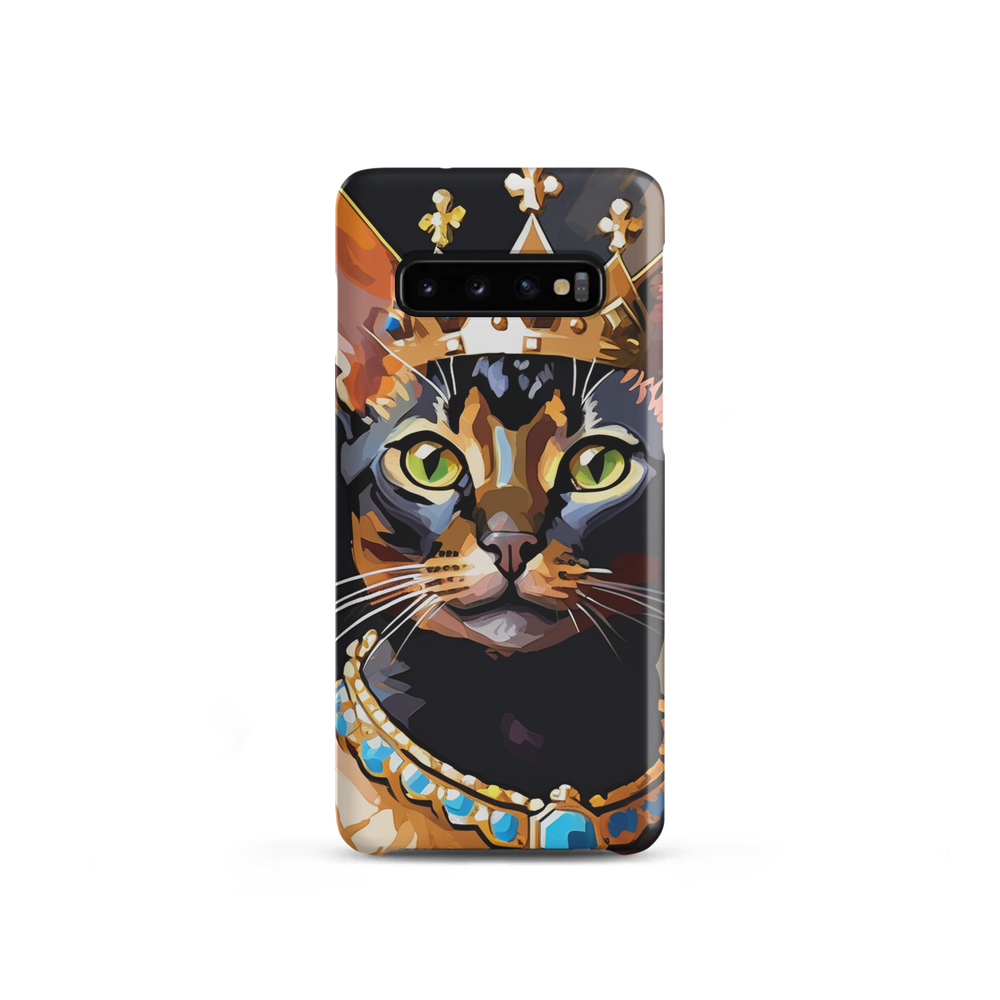 PugMug Custom Black Abyssinian Cat Samsung Case