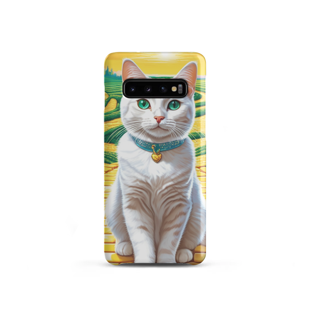PugMug Custom White Companion Cat Samsung Case