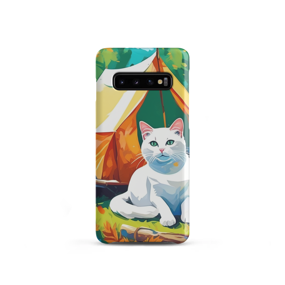 PugMug Custom White Companion Cat Samsung Case
