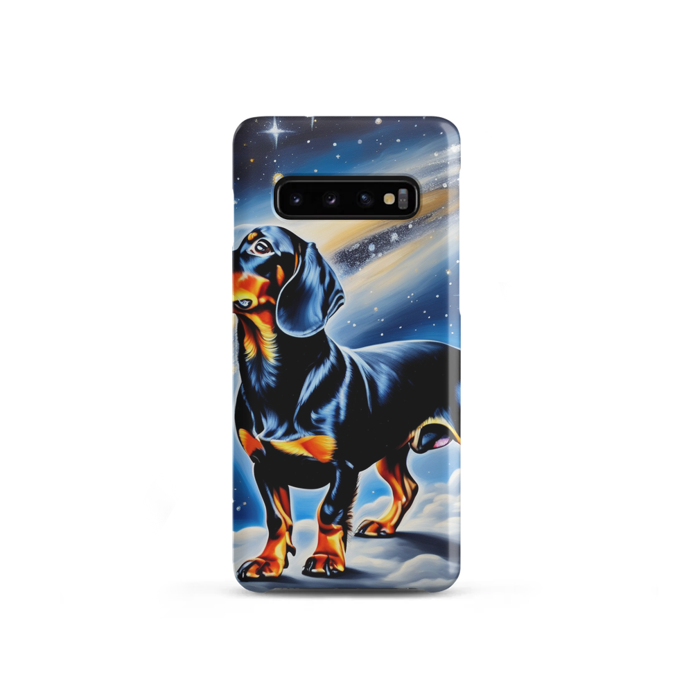 PugMug Custom Black Dachshund Samsung Case