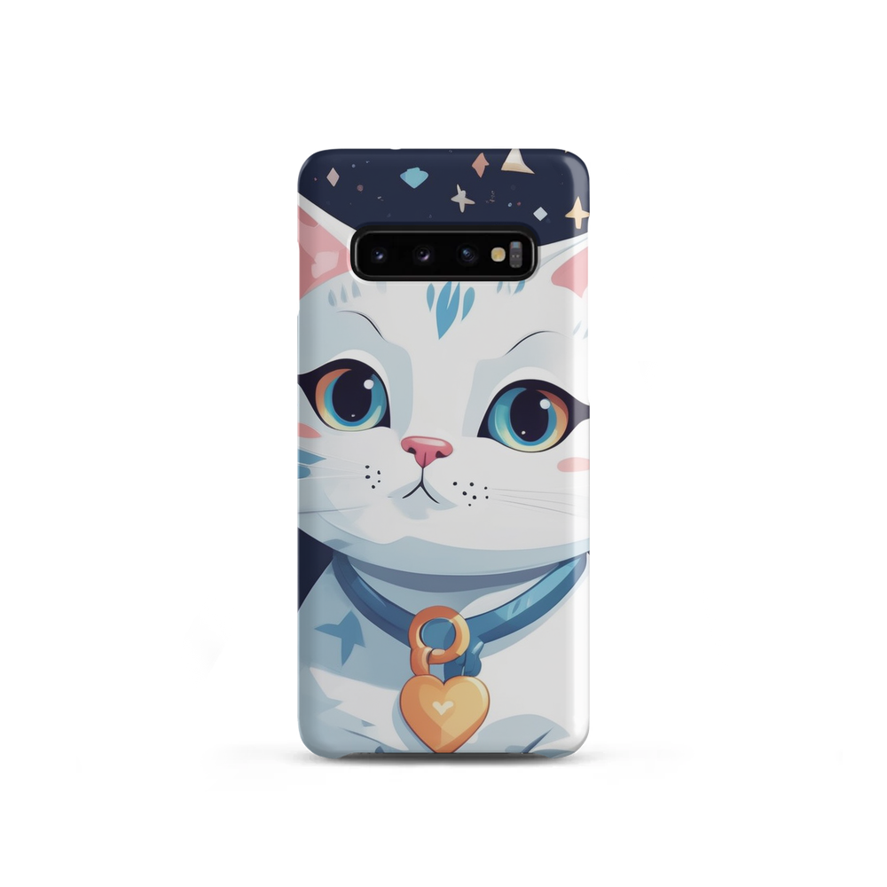 PugMug Custom White Companion Cat Samsung Case