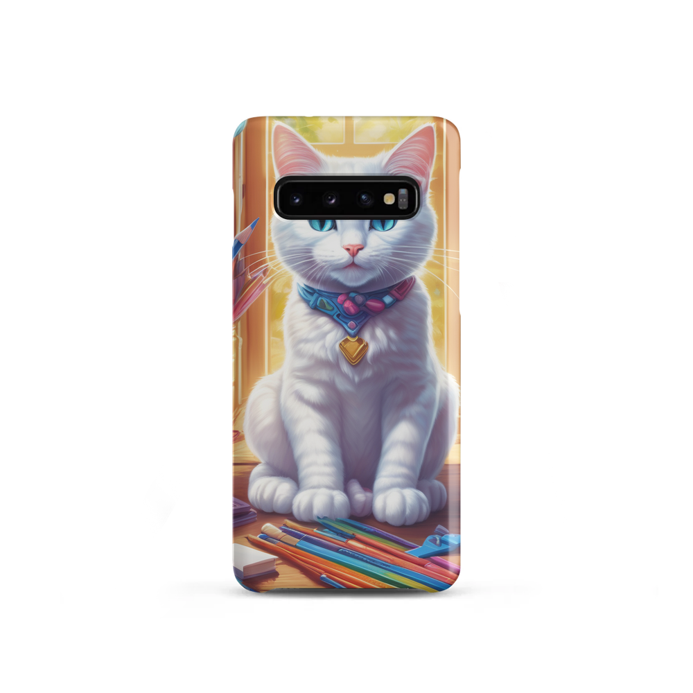 PugMug Custom White Companion Cat Samsung Case