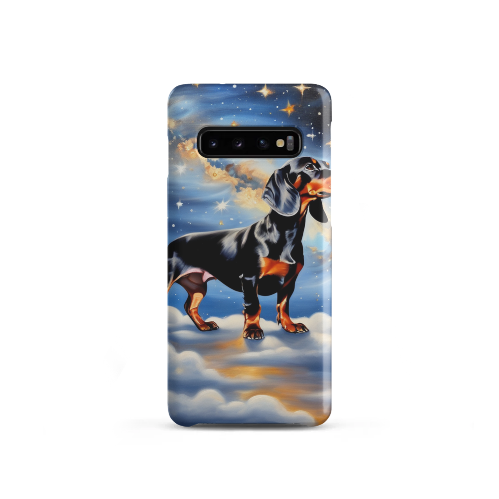 PugMug Custom Black Dachshund Samsung Case