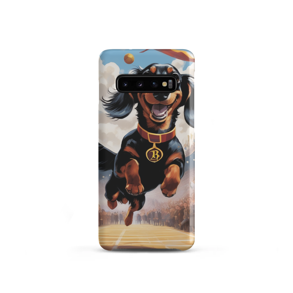 PugMug Custom Black Dachshund Samsung Case