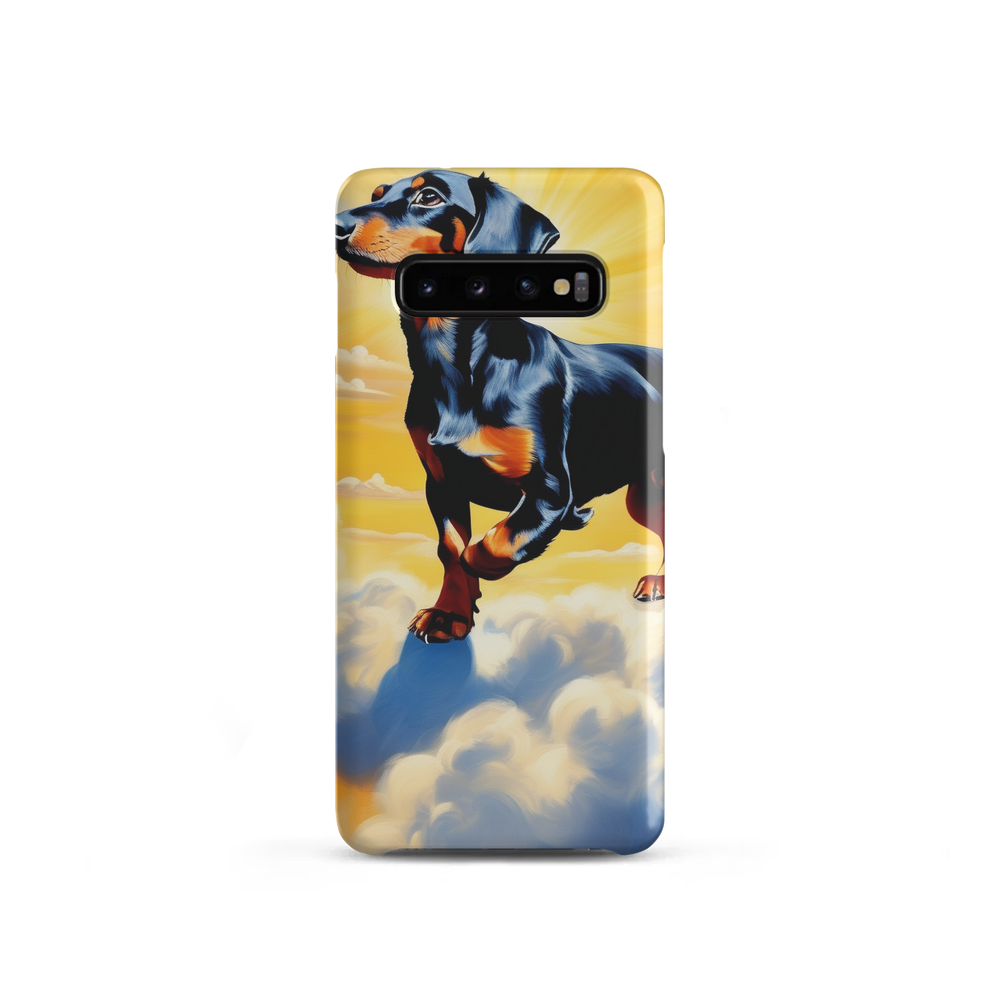 PugMug Custom Black Dachshund Samsung Case