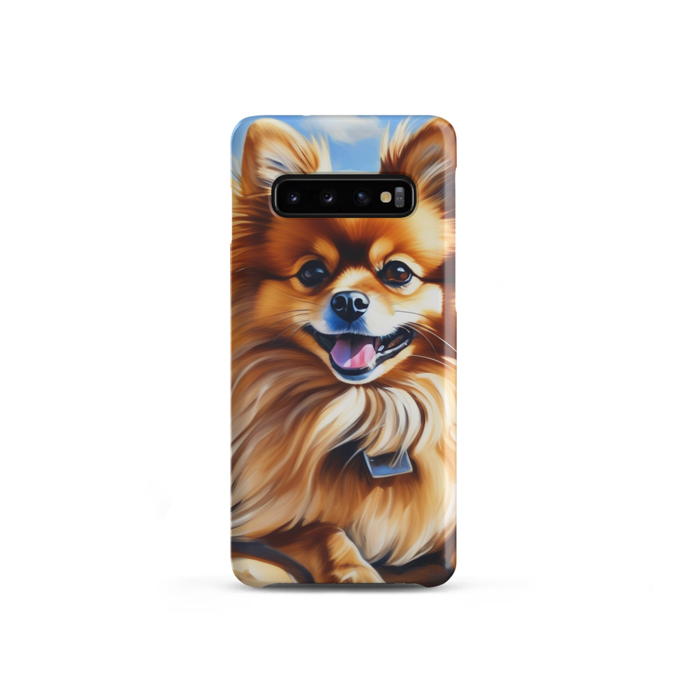 PugMug Custom Tan Pomeranian Samsung Case