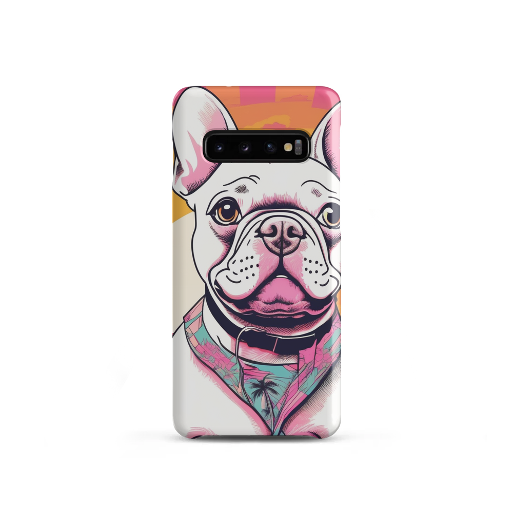PugMug Custom White French Bulldog Samsung Case