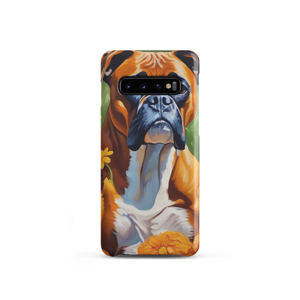 PugMug Custom Boxer Dog Samsung Case