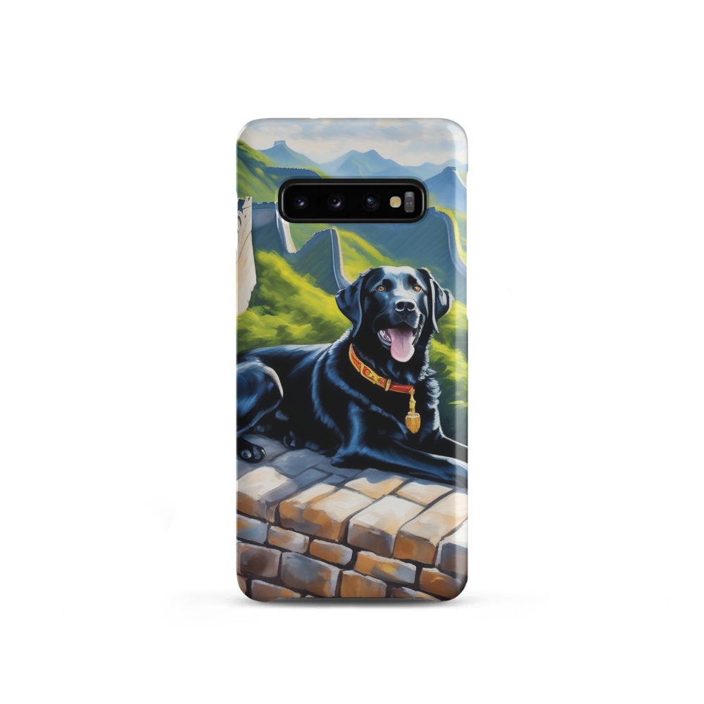 PugMug Custom Black Labrador Retriever Samsung Case