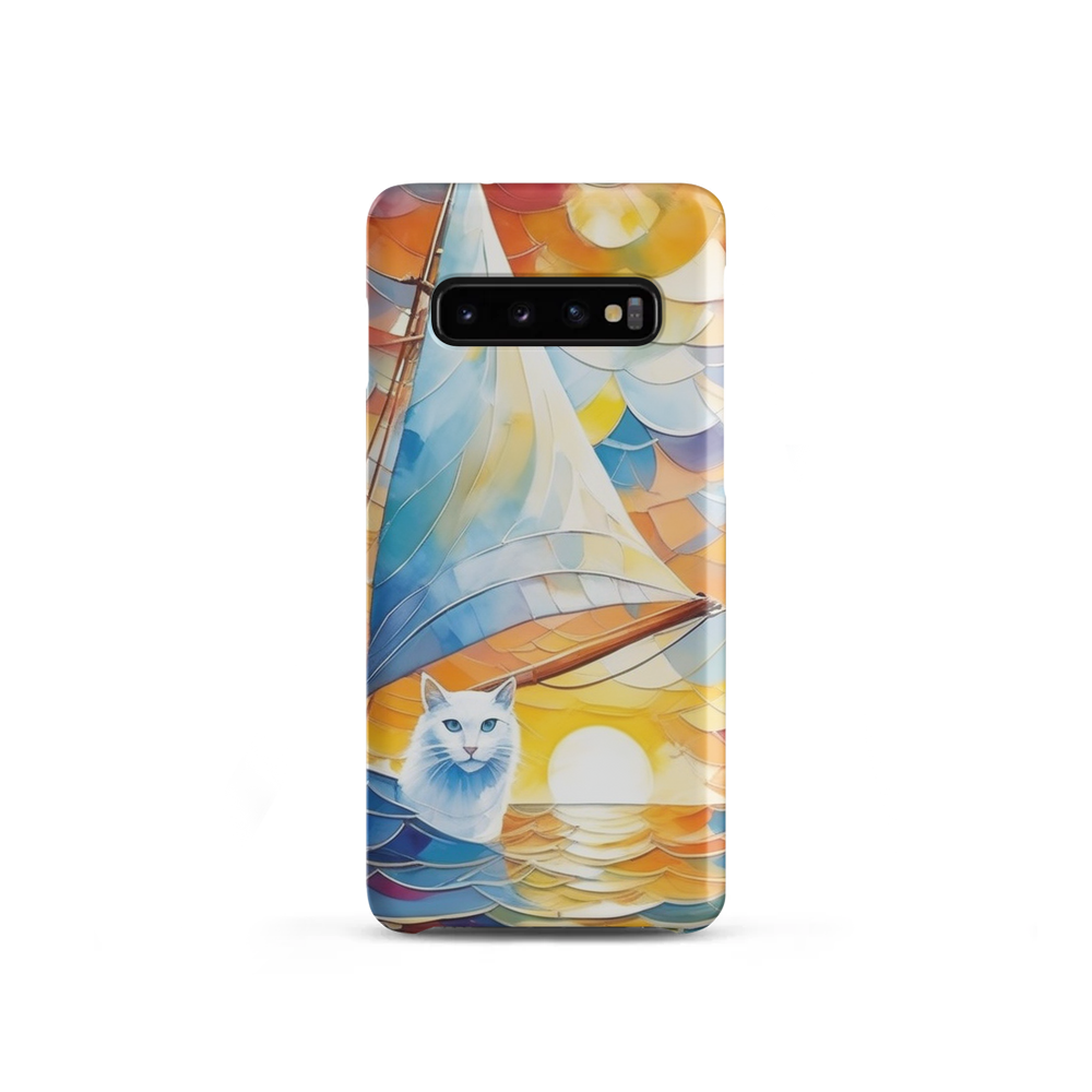 PugMug Custom White Companion Cat Samsung Case