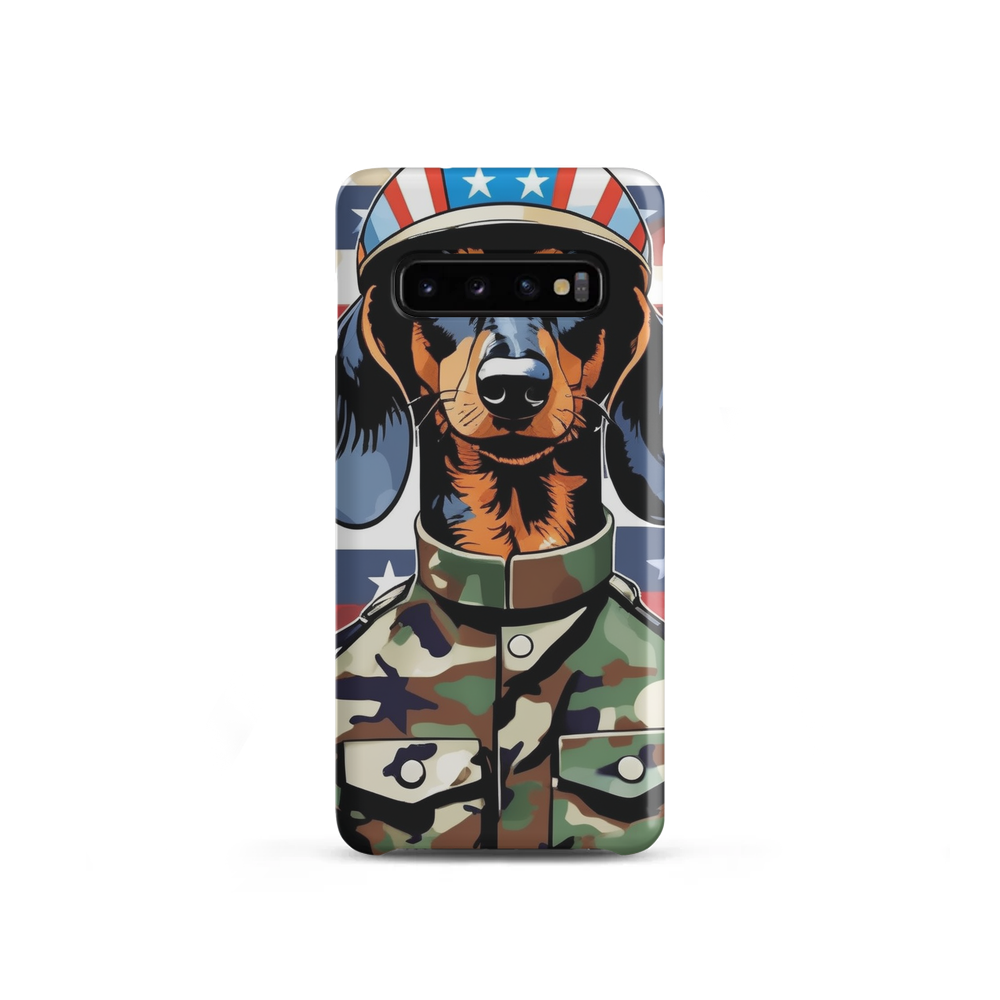 PugMug Custom Black Dachshund Samsung Case