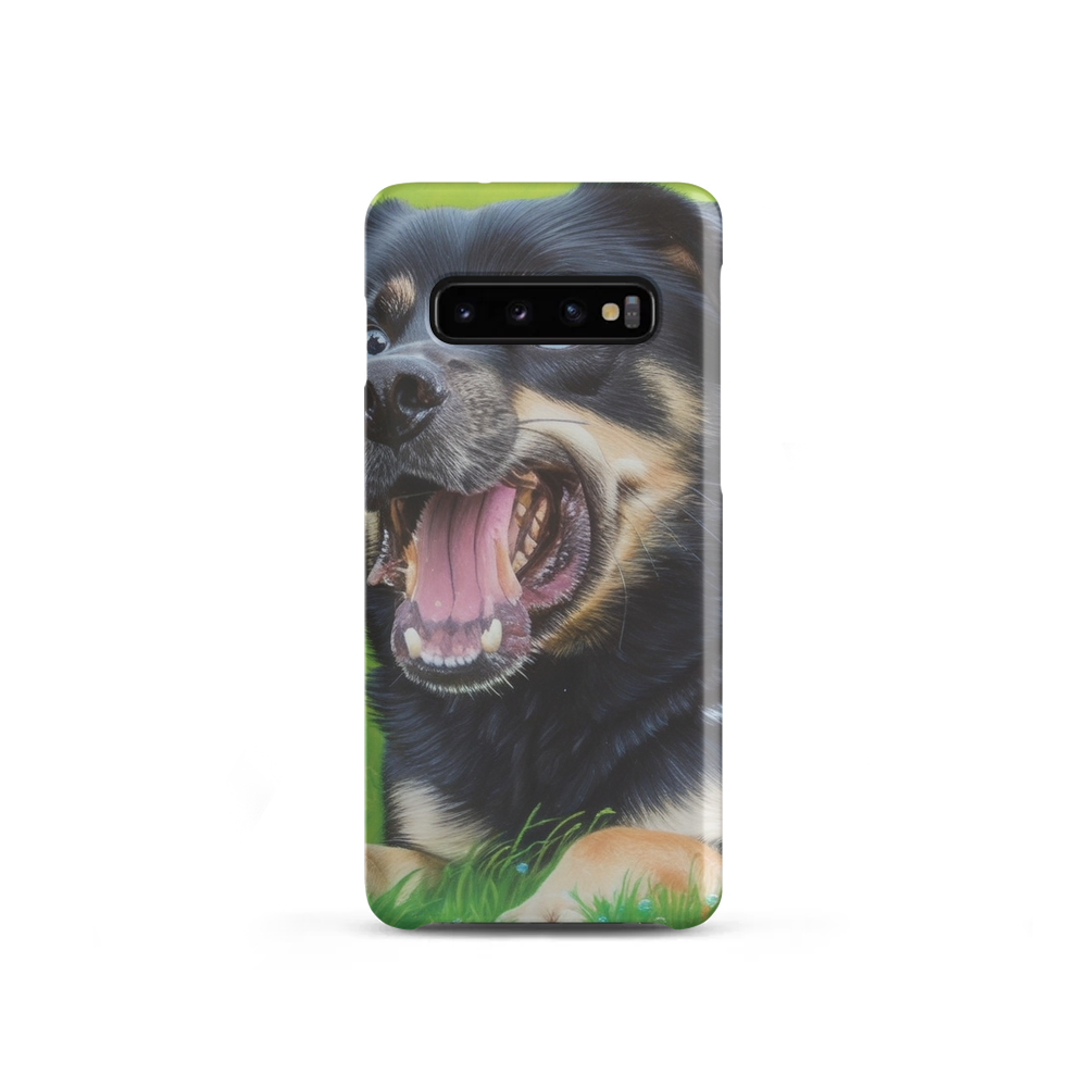 PugMug Custom Blue Samsung Case