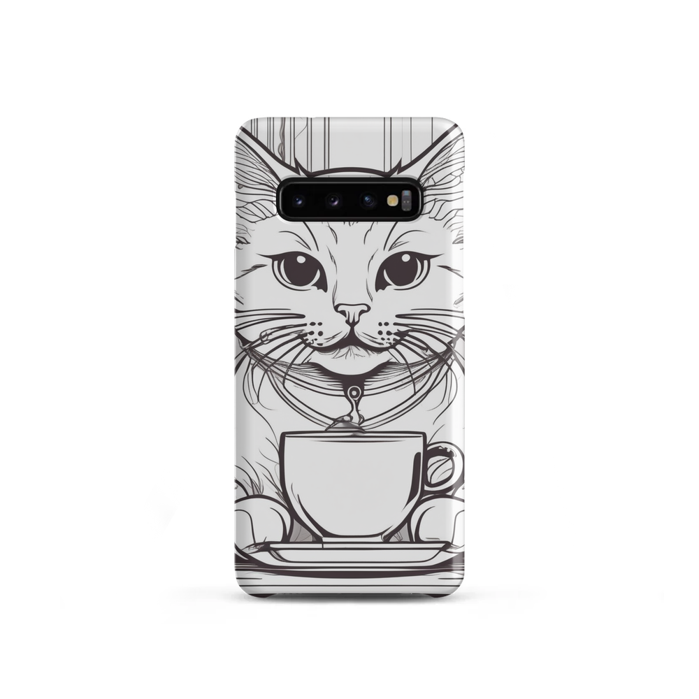 PugMug Custom White Companion Cat Samsung Case