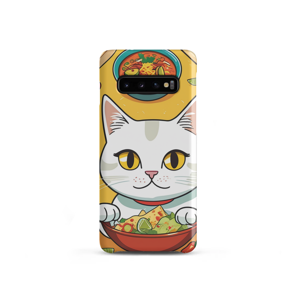 PugMug Custom White Companion Cat Samsung Case