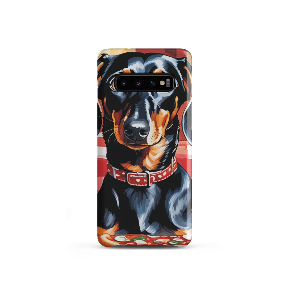 PugMug Custom Black Dachshund Samsung Case