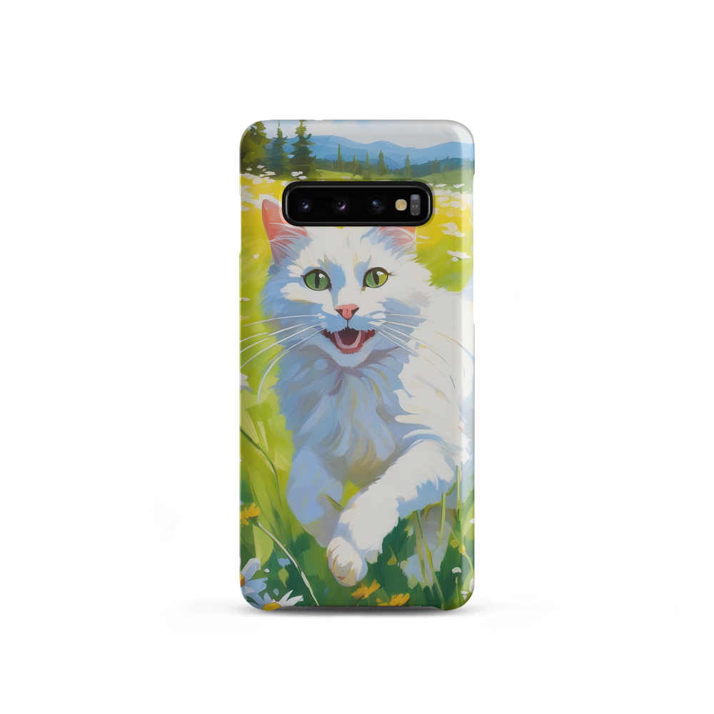 PugMug Custom White Companion Cat Samsung Case
