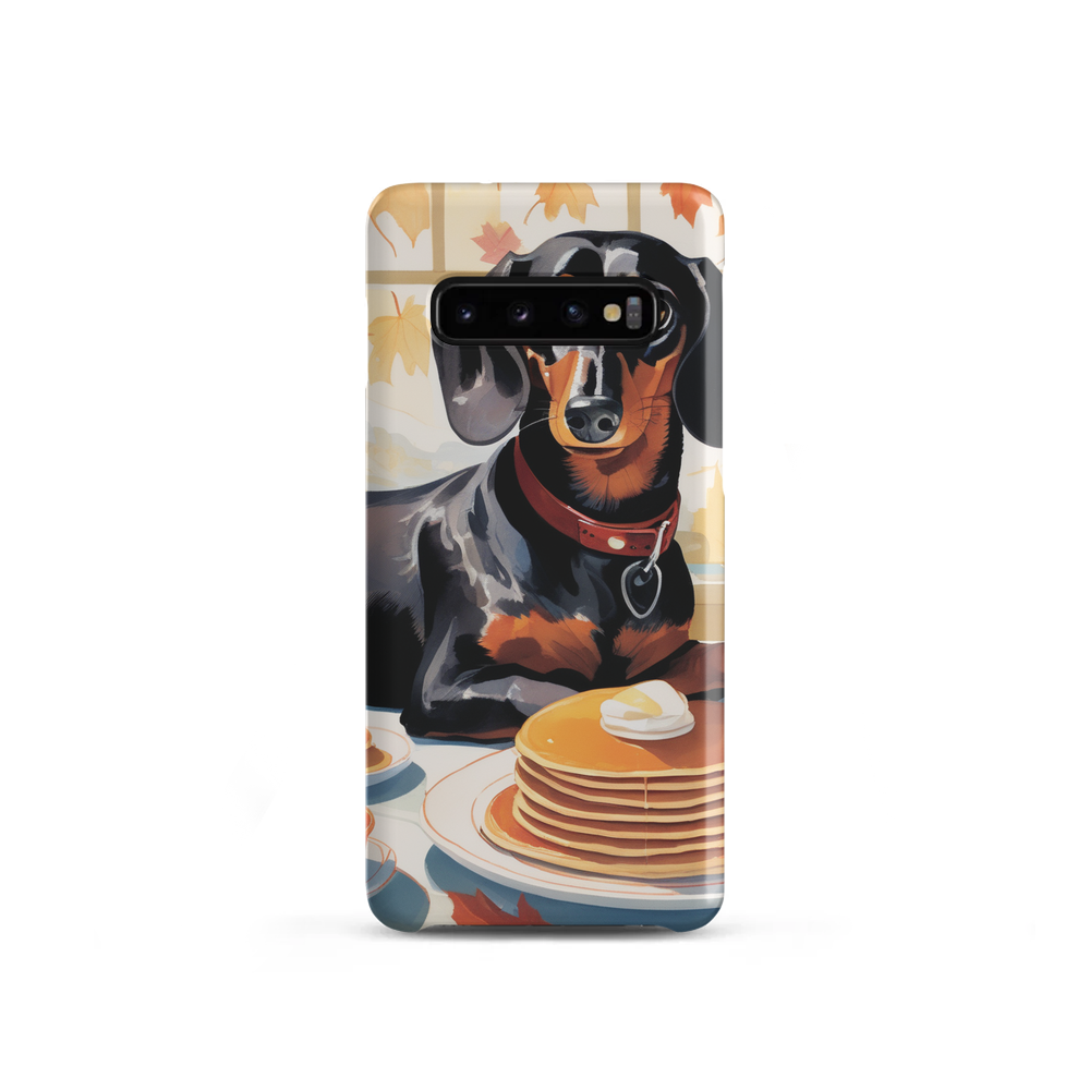 PugMug Custom Black Dachshund Samsung Case