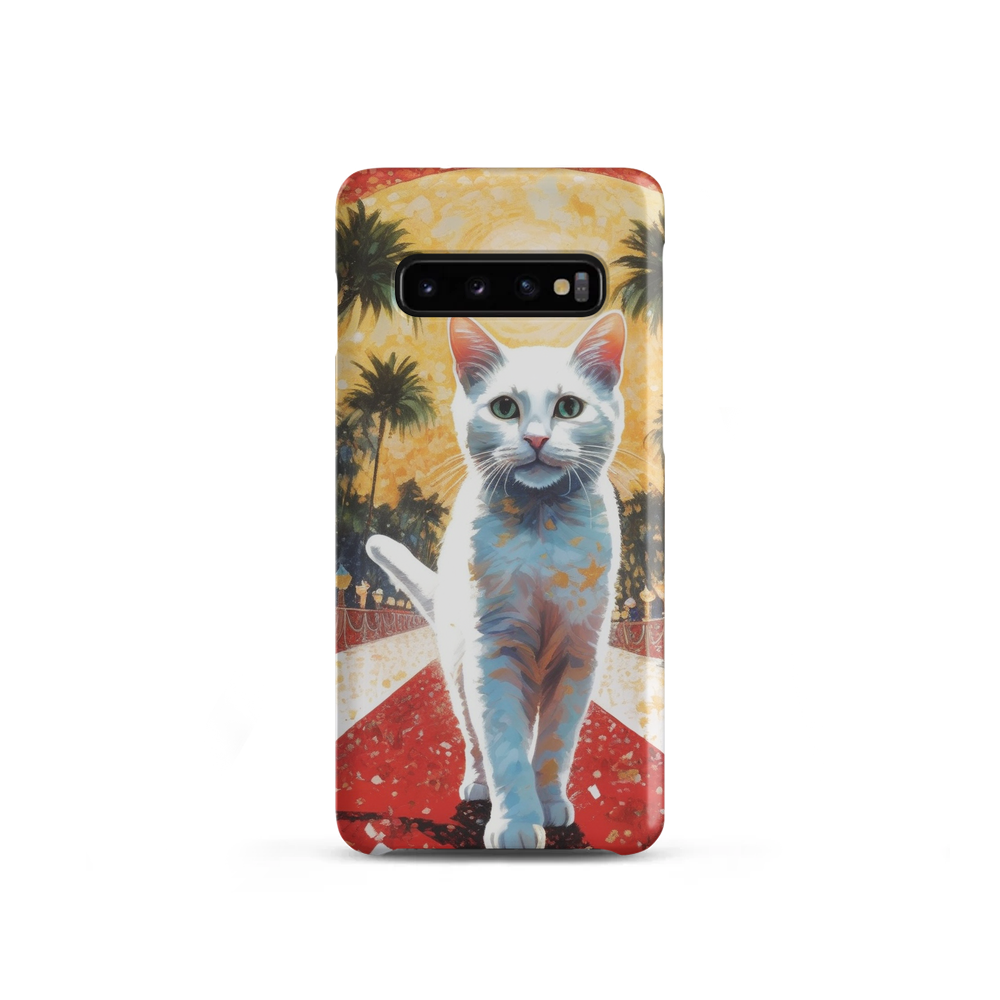 PugMug Custom White Companion Cat Samsung Case