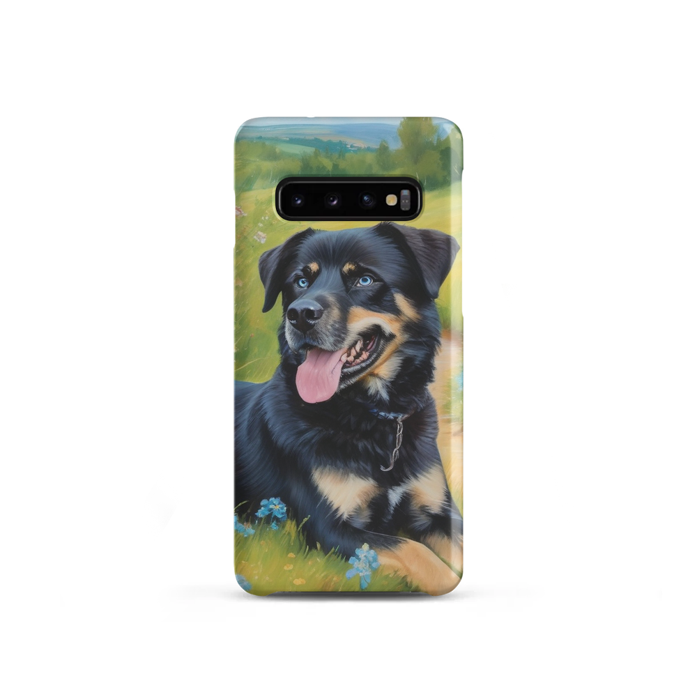 PugMug Custom Blue Samsung Case