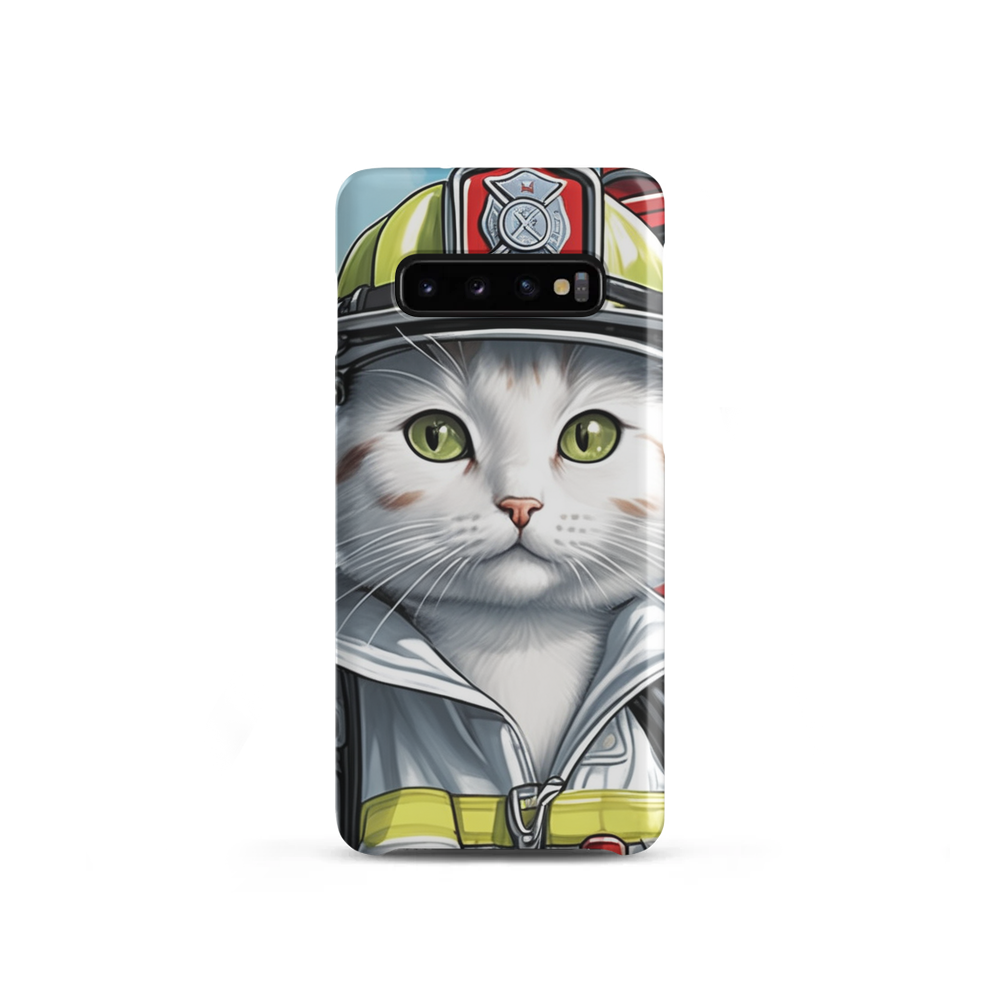 PugMug Custom White Companion Cat Samsung Case