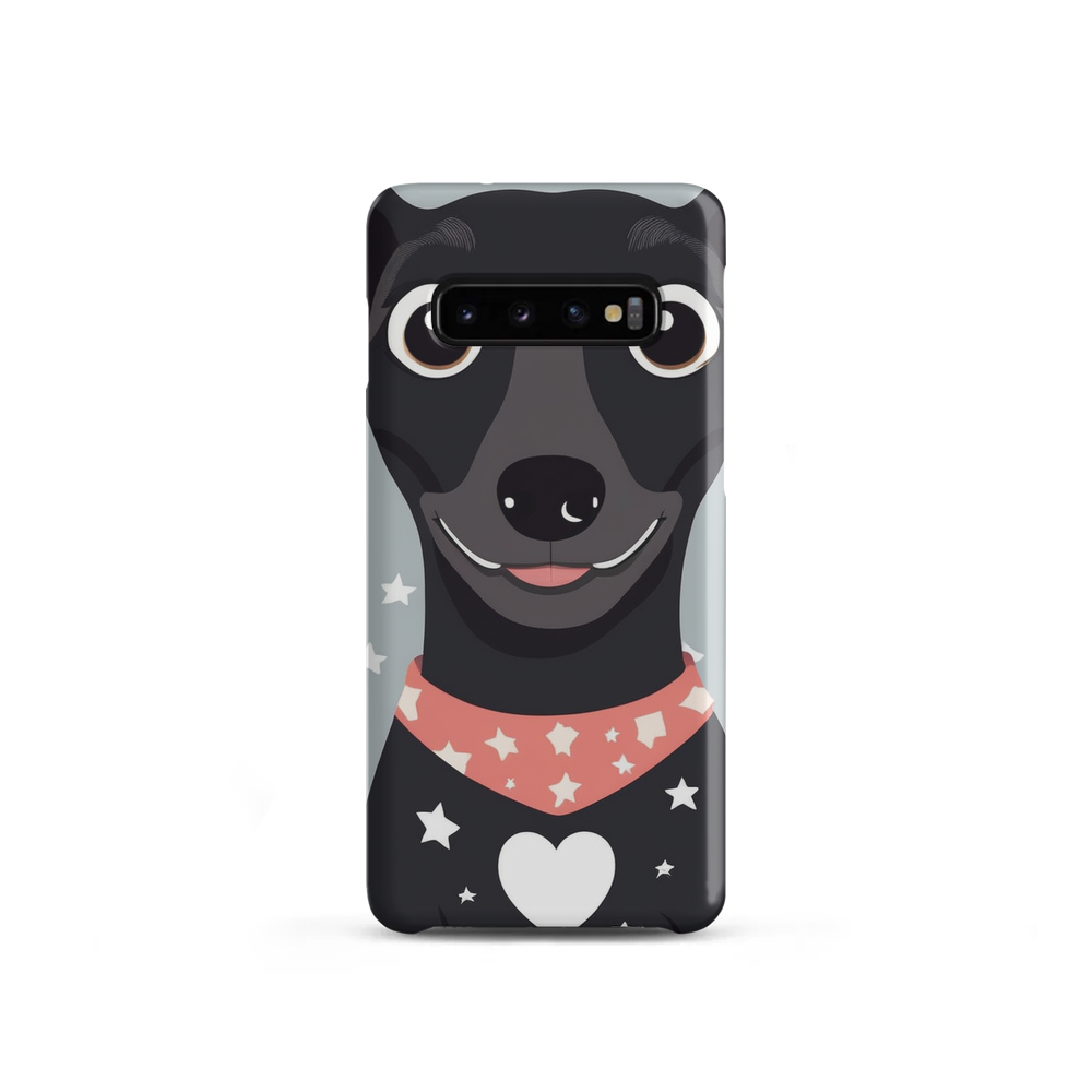 PugMug Custom Black Dachshund Samsung Case