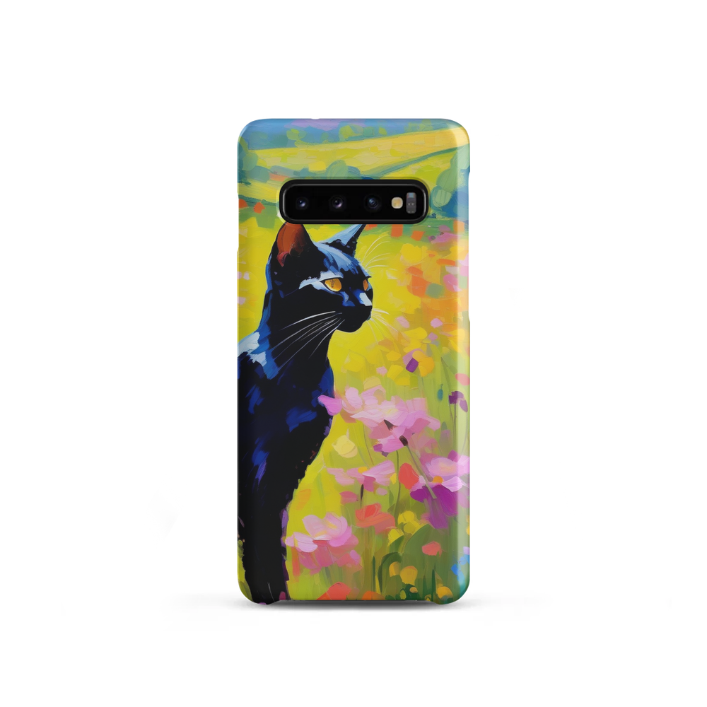 PugMug Custom Black Abyssinian Cat Samsung Case