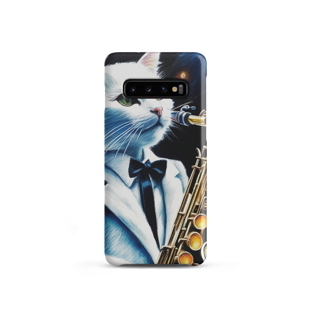 PugMug Custom White Companion Cat Samsung Case