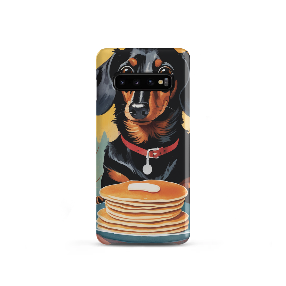 PugMug Custom Black Dachshund Samsung Case