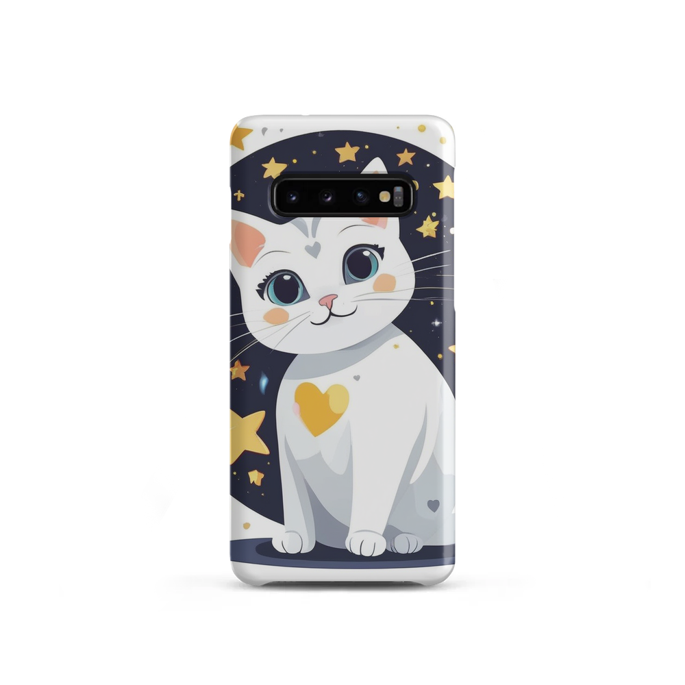 PugMug Custom White Companion Cat Samsung Case