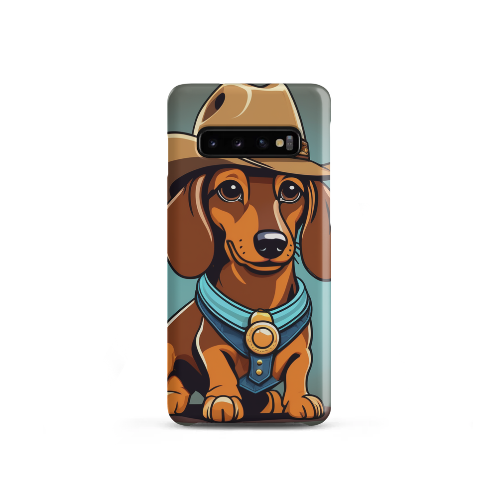PugMug Custom Tan Dachshund Samsung Case