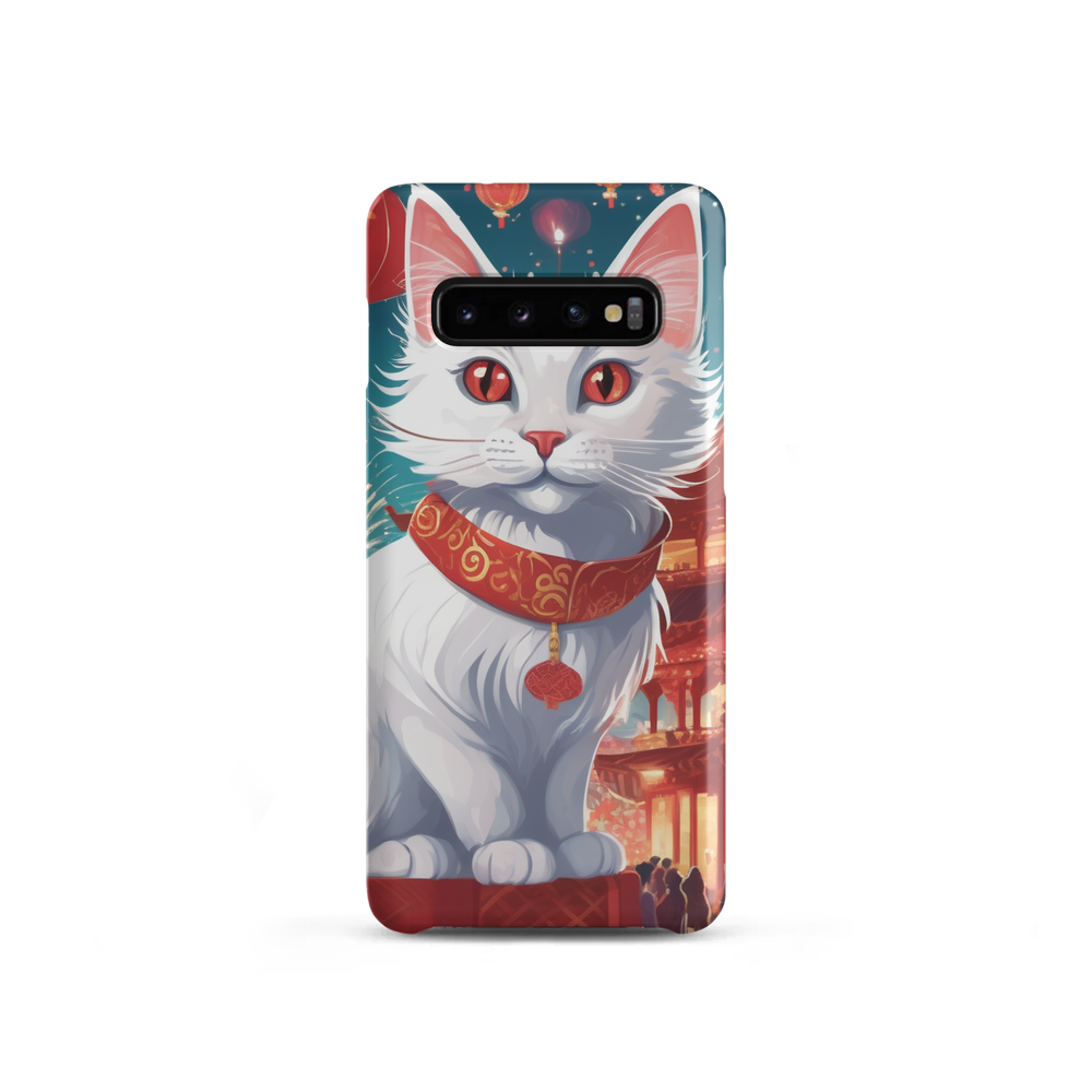 PugMug Custom White Companion Cat Samsung Case