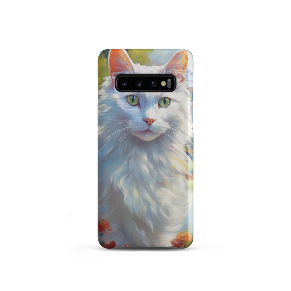 PugMug Custom White Companion Cat Samsung Case