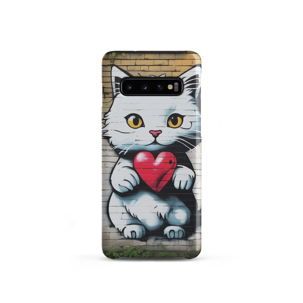 PugMug Custom White Companion Cat Samsung Case