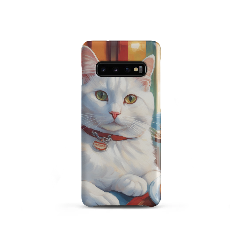PugMug Custom White Companion Cat Samsung Case