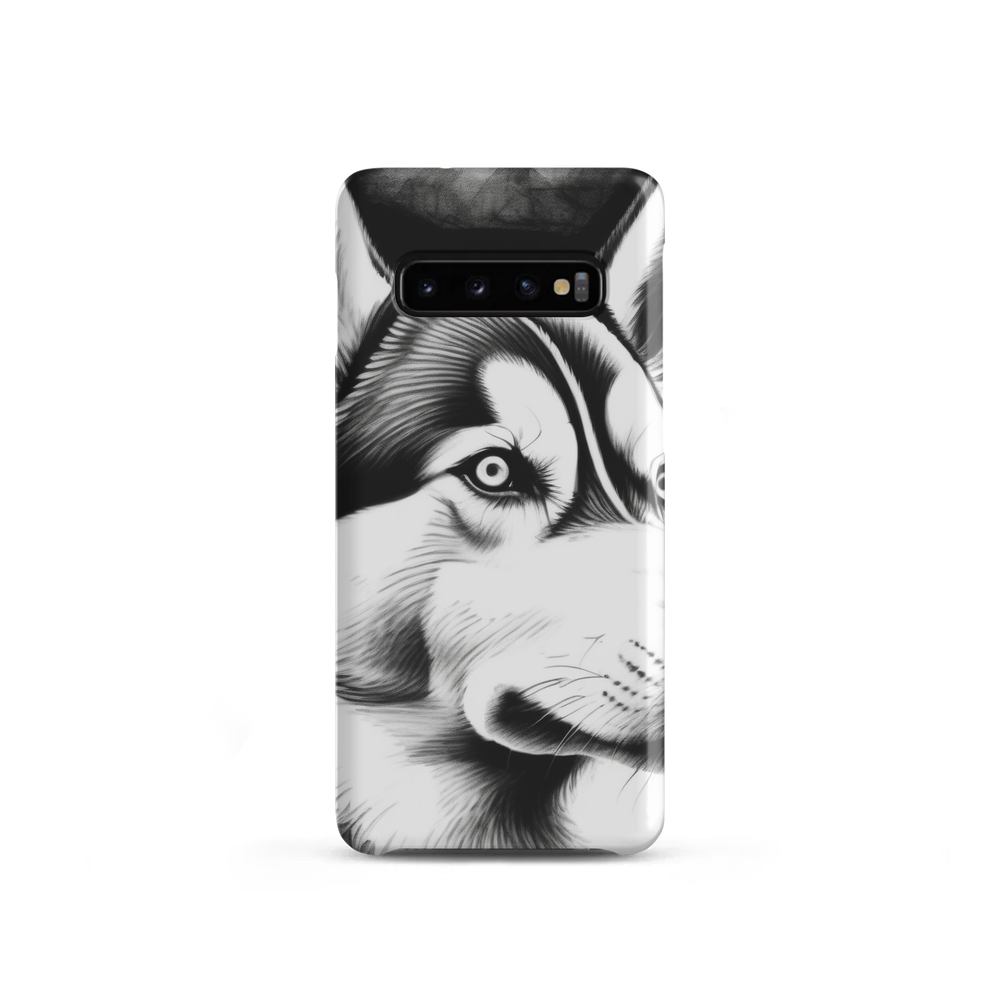 PugMug Custom Siberian Husky Samsung Case