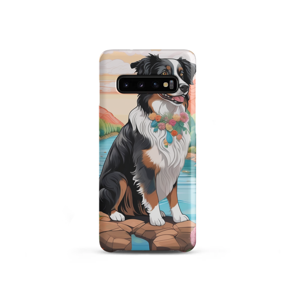 PugMug Custom Australian Shepherd Dog Samsung Case