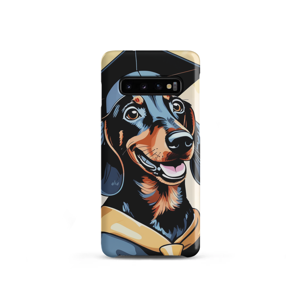 PugMug Custom Black Dachshund Samsung Case