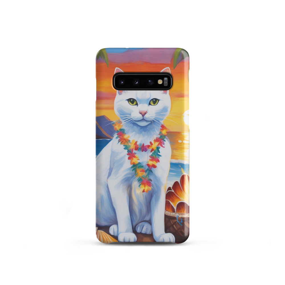 PugMug Custom White Companion Cat Samsung Case