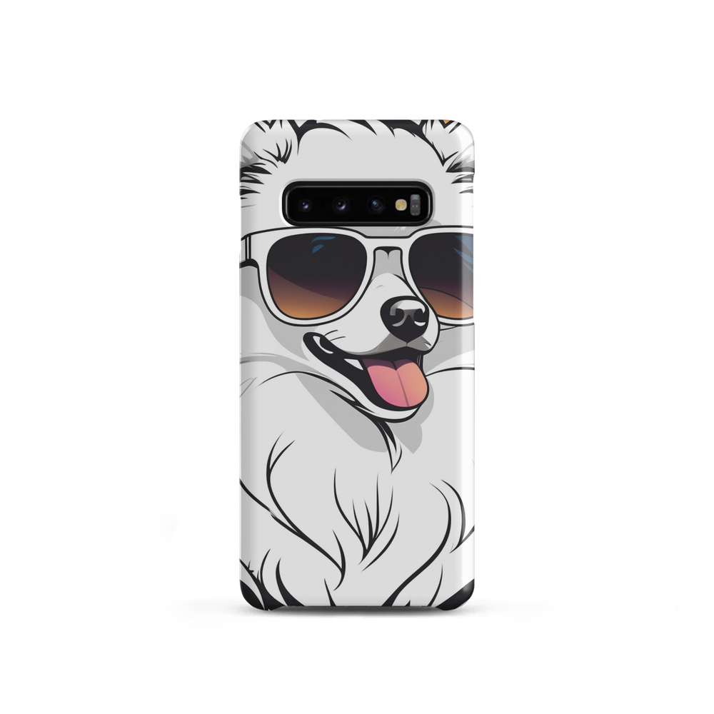 PugMug Custom White Pomeranian Samsung Case