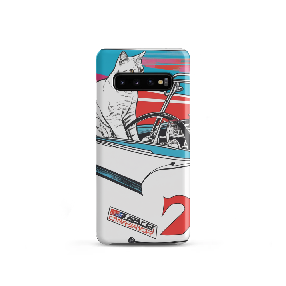 PugMug Custom White Companion Cat Samsung Case