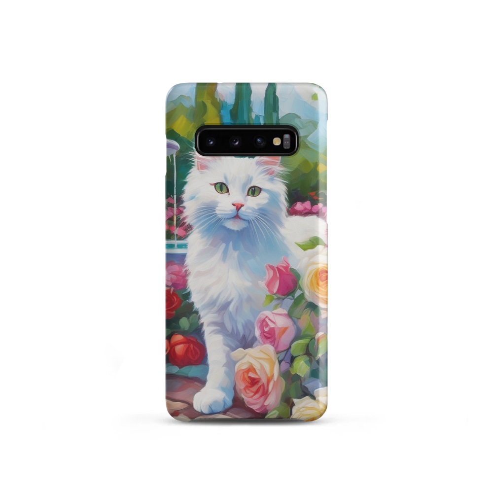 PugMug Custom White Companion Cat Samsung Case