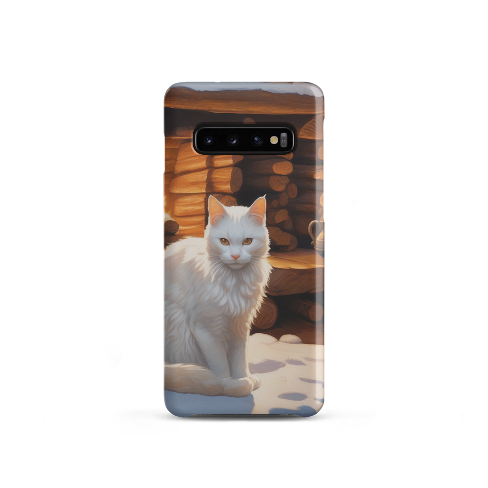 PugMug Custom White Companion Cat Samsung Case