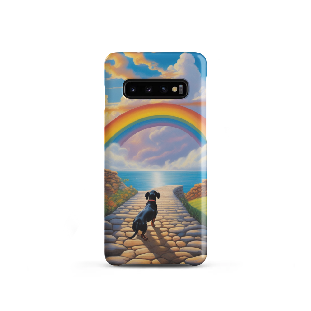 PugMug Custom Black Dachshund Samsung Case